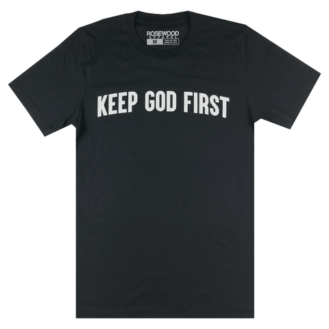 KGF Arch Tee - Black/White