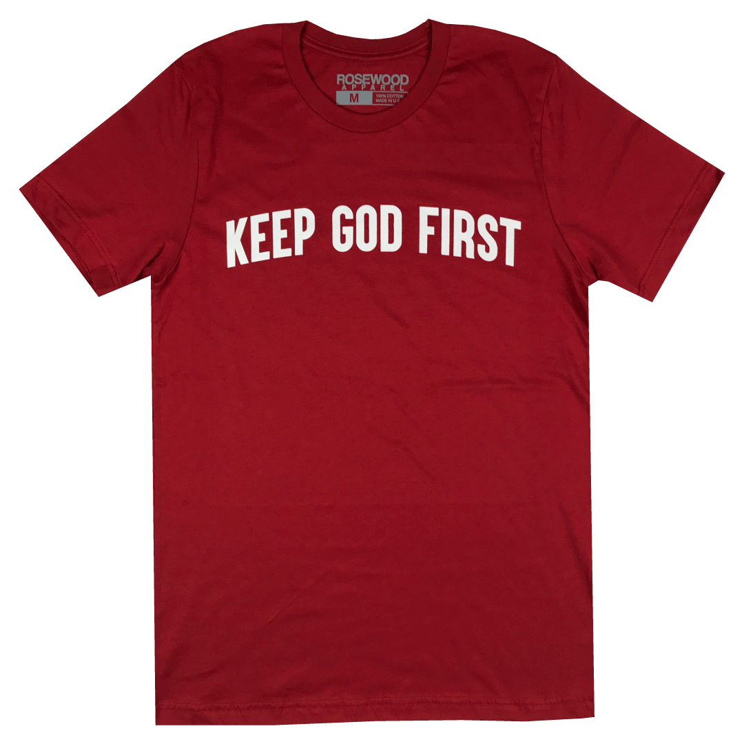 KGF Arch Tee - Red/White